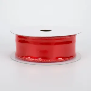 1.5" Jelly Ribbon: Poppy Red (10 Yards)