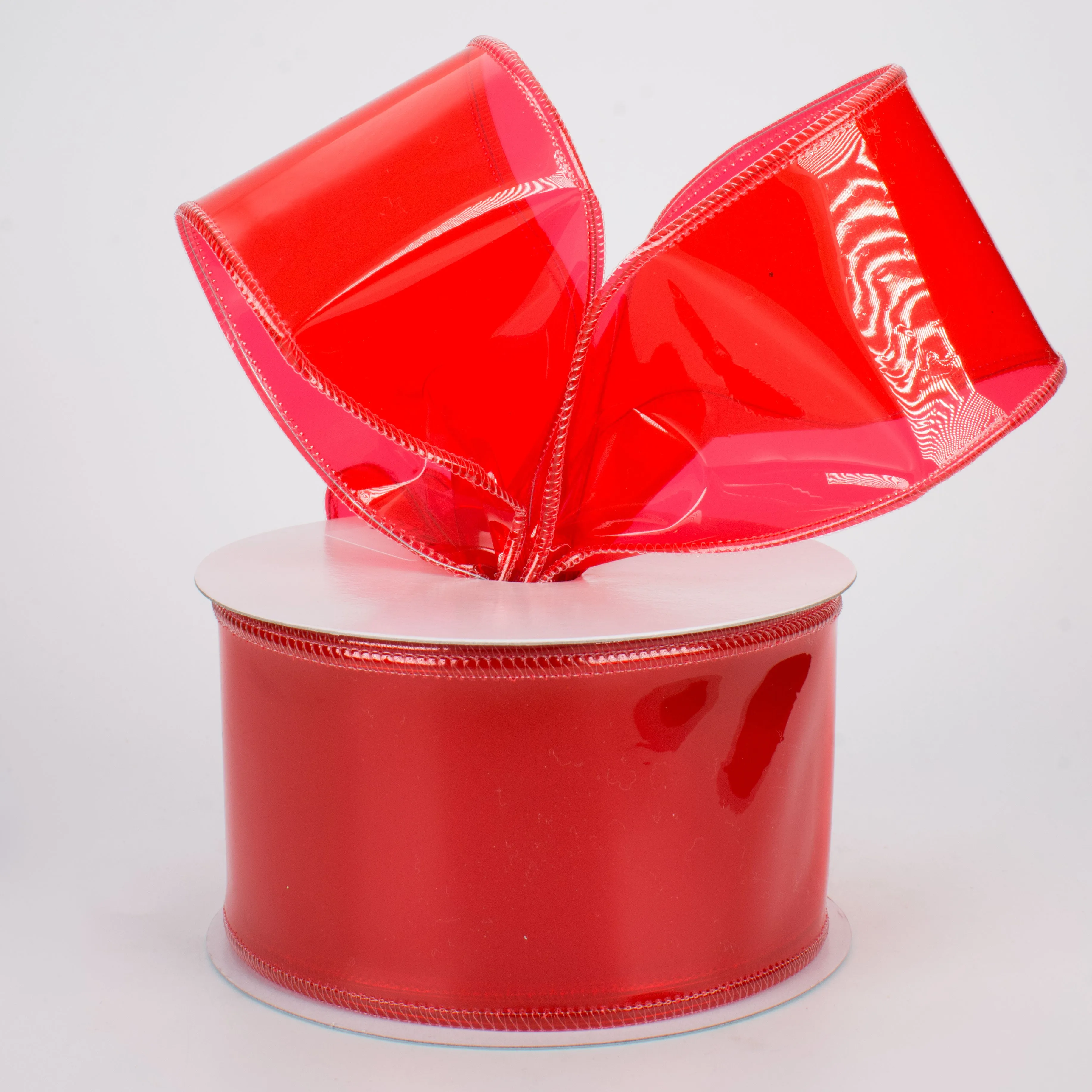 2.5" Jelly Ribbon: Poppy Red (10 Yards)