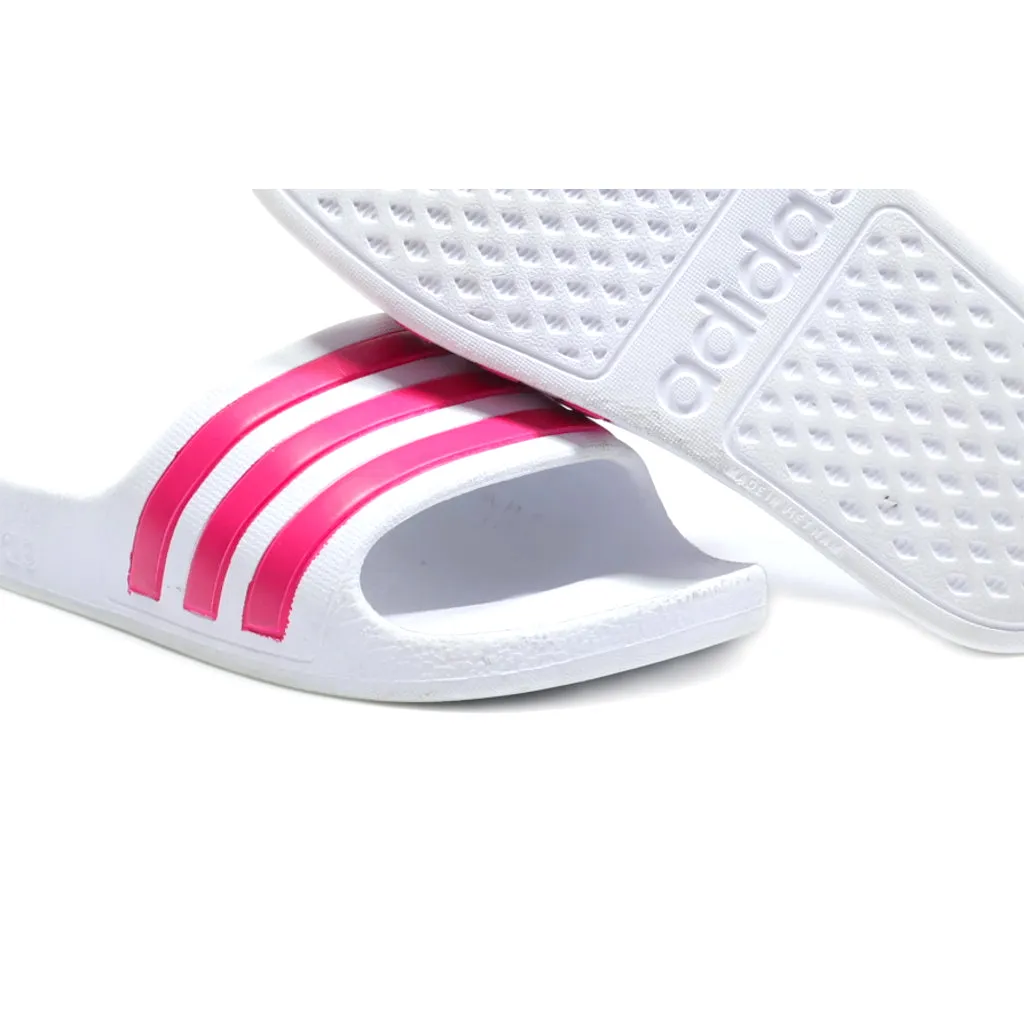 Adidas Adilette Flat Sandals Eva White Colour For Kids