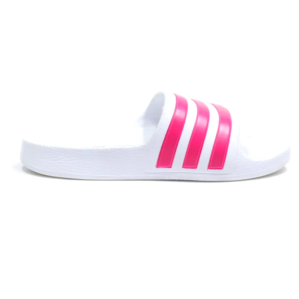 Adidas Adilette Flat Sandals Eva White Colour For Kids