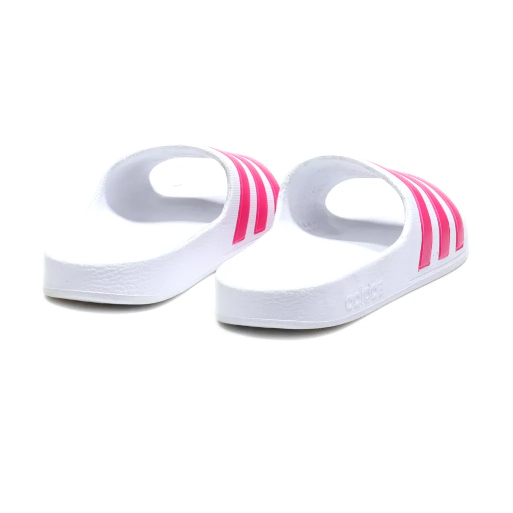 Adidas Adilette Flat Sandals Eva White Colour For Kids