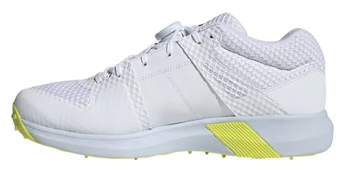 Adidas AdiPower Vector Mid 20 Cricket Shoe - White/Yellow