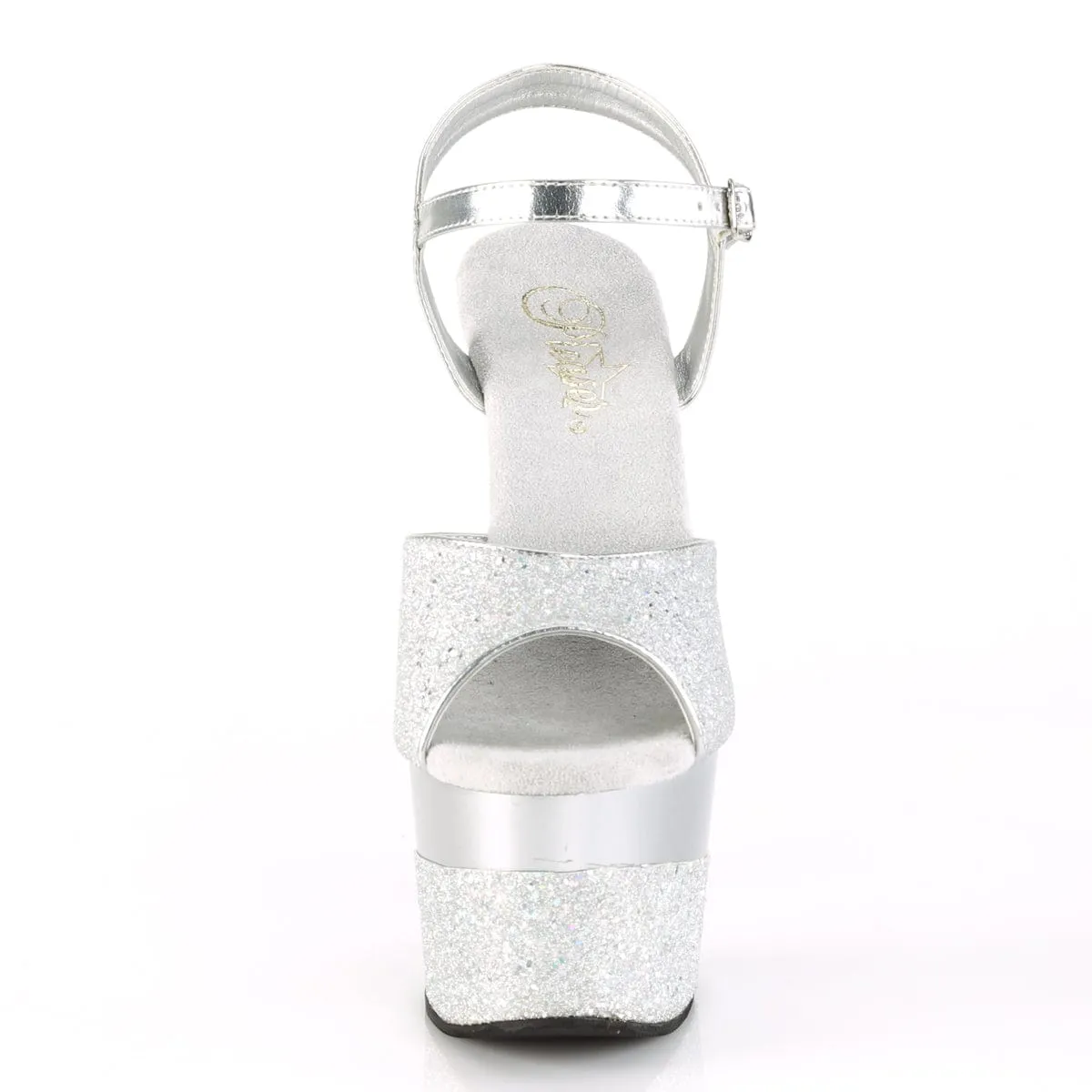 ADORE-709-2G Silver Multi Glitter/Silver Multi Glitter