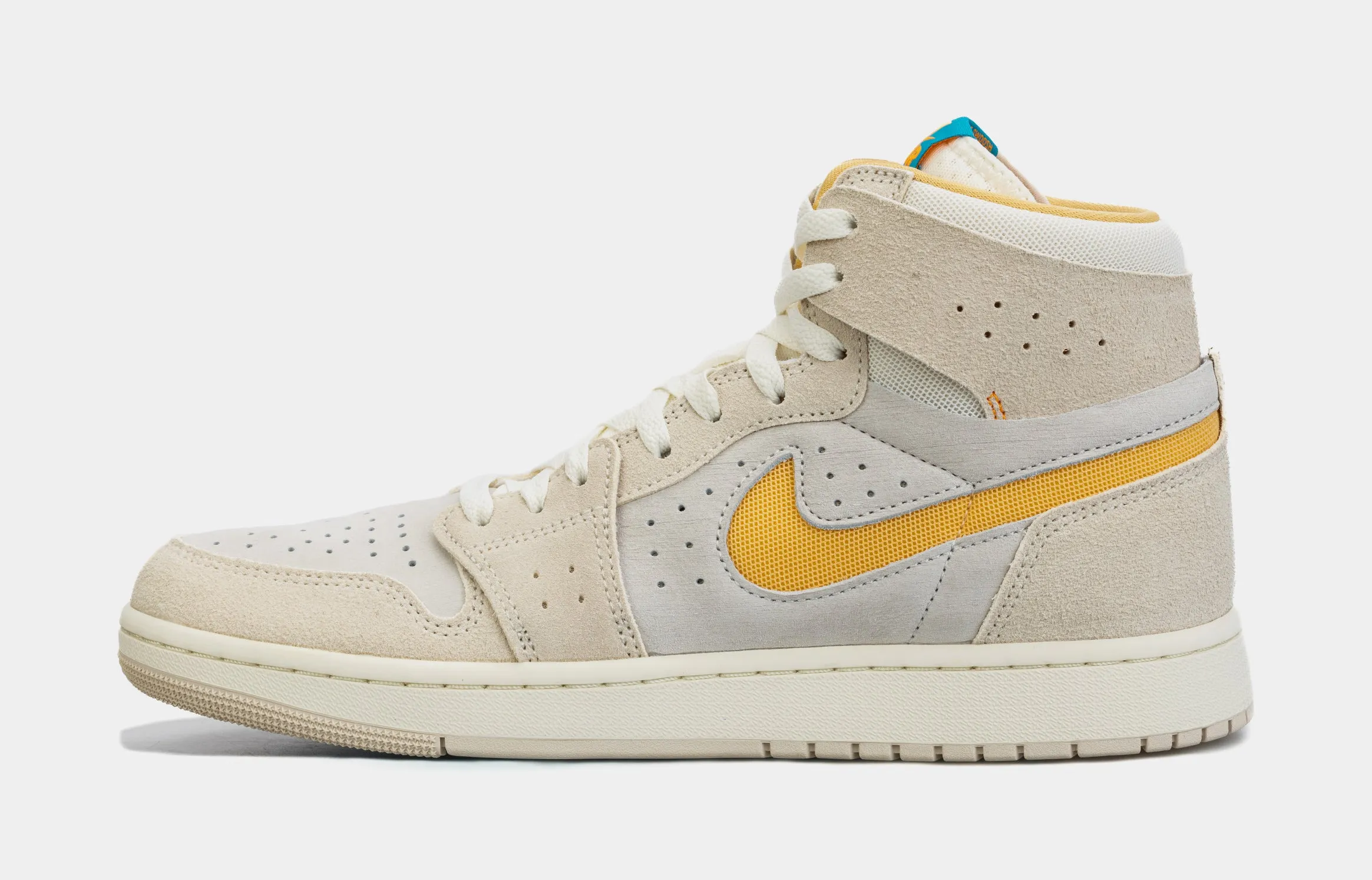 Air Jordan 1 Zoom CMFT 2 Mens Lifestyle Shoes (Beige/White)