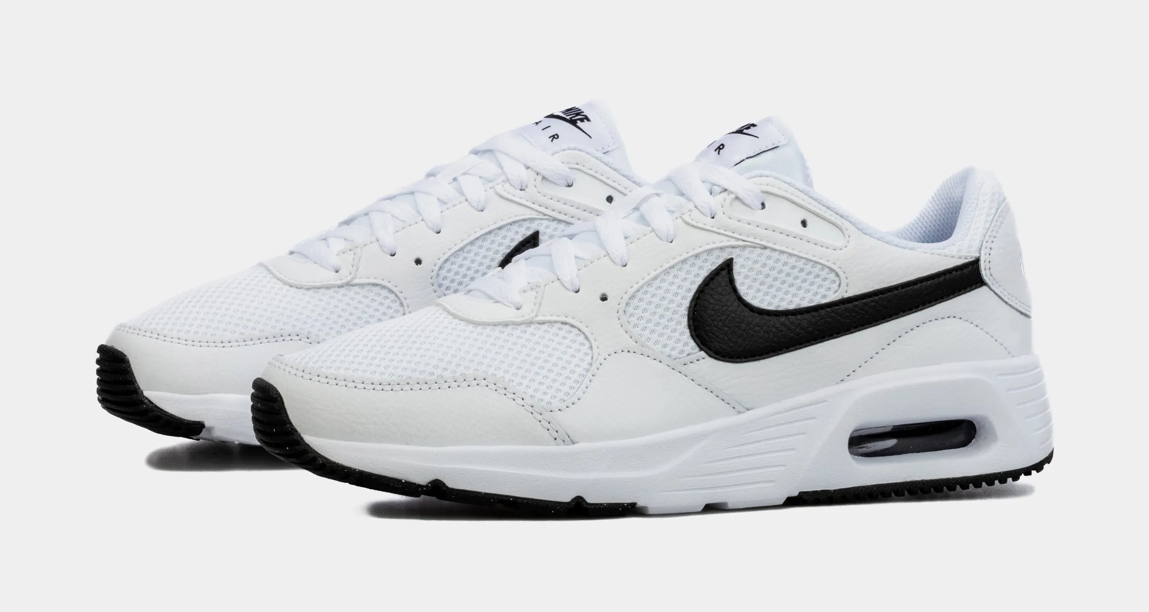 Air Max SC Mens Running Shoes (White/Black)