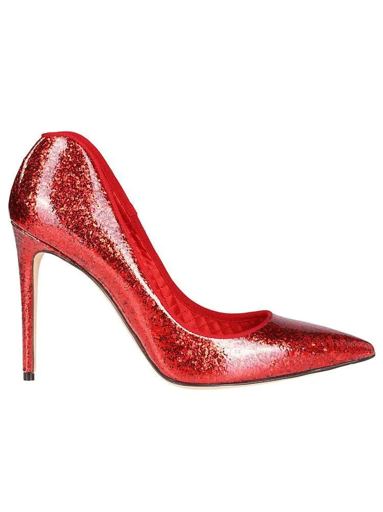 Alexander McQueen Glitter Pumps