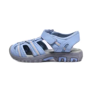 Alive Flat Sandals Fabric Blue Colour For Kids