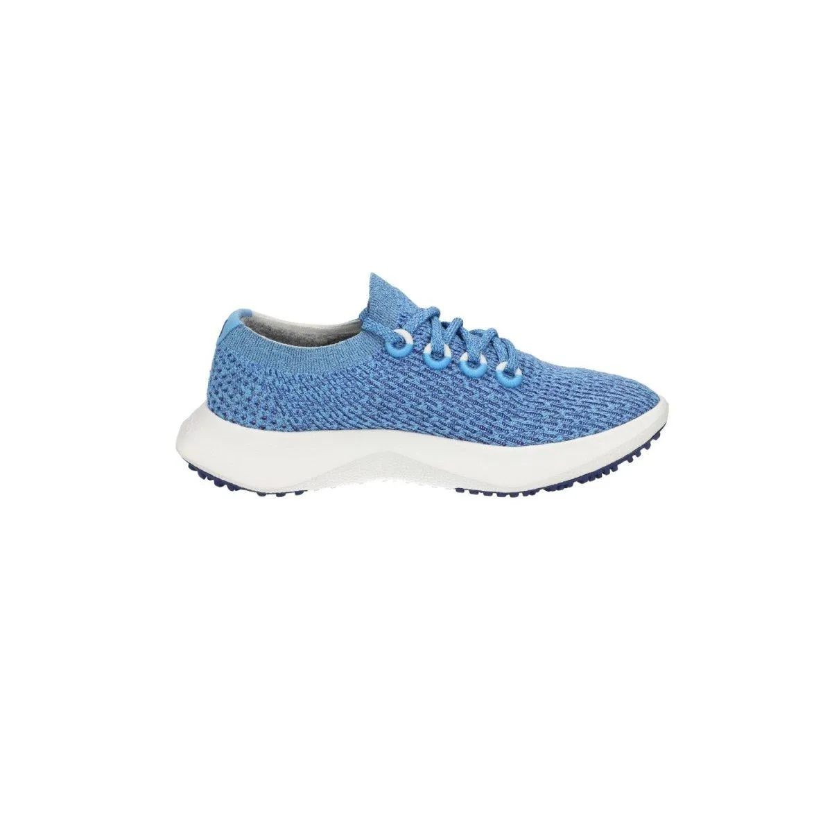 Allbirds Tree Dasher 2 Running Sport Shoes Knit Fabric Blue Colour For Women