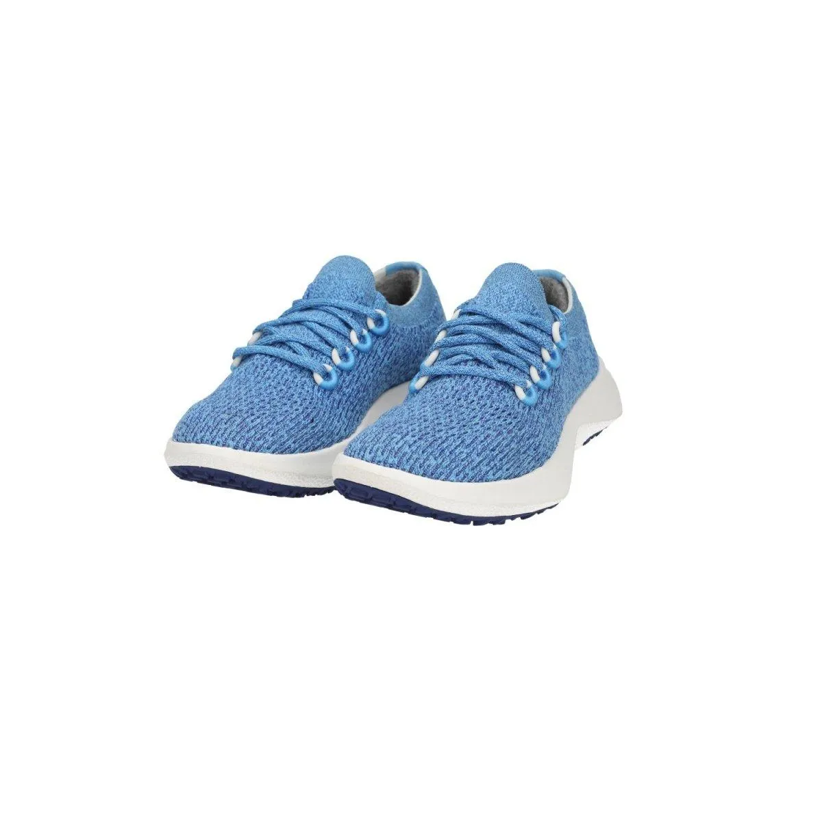 Allbirds Tree Dasher 2 Running Sport Shoes Knit Fabric Blue Colour For Women