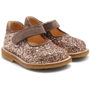 Angulus Starter Tulle Shoe With Velcro Maple Glitter/Taupe