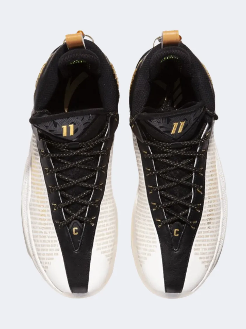 Anta Klay Thompson Kt9 Men Basketball Shoes White/Black/Gold