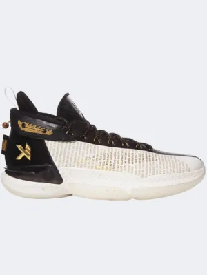 Anta Klay Thompson Kt9 Men Basketball Shoes White/Black/Gold