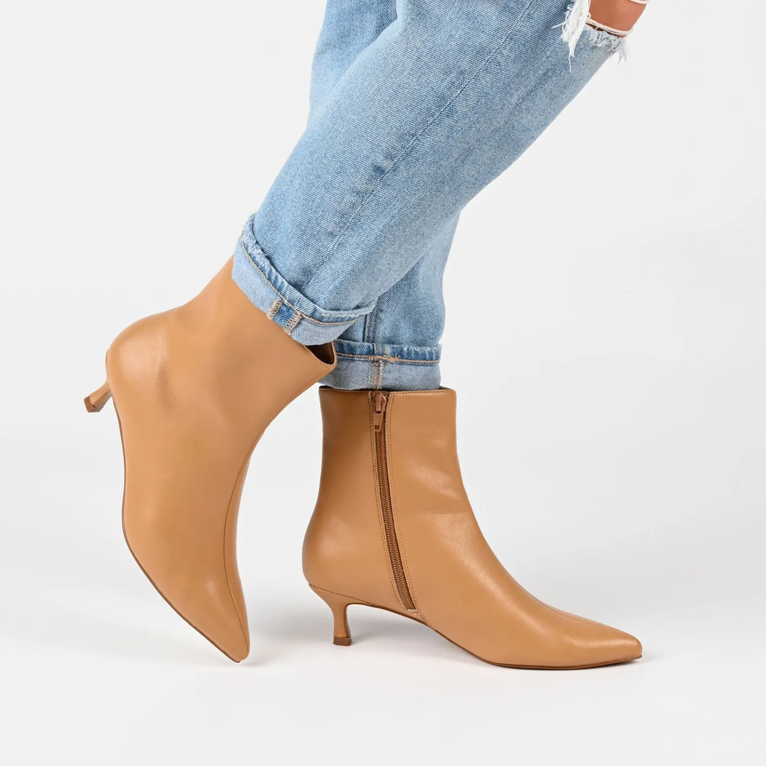 ARELY POINTED TOE BOOTIES IN WIDE