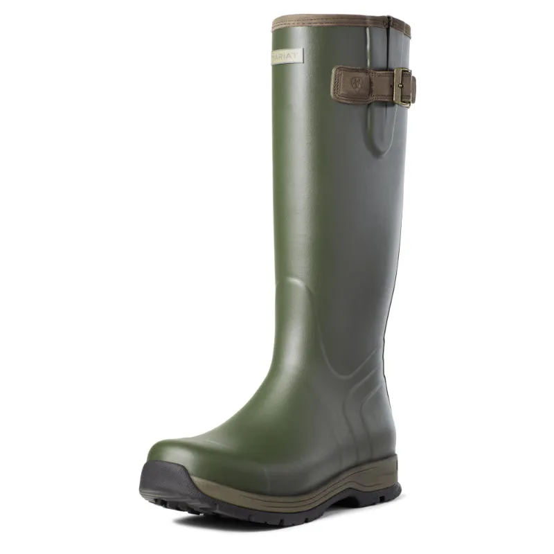 Ariat Burford Mens Wellington Boots - Olive Night