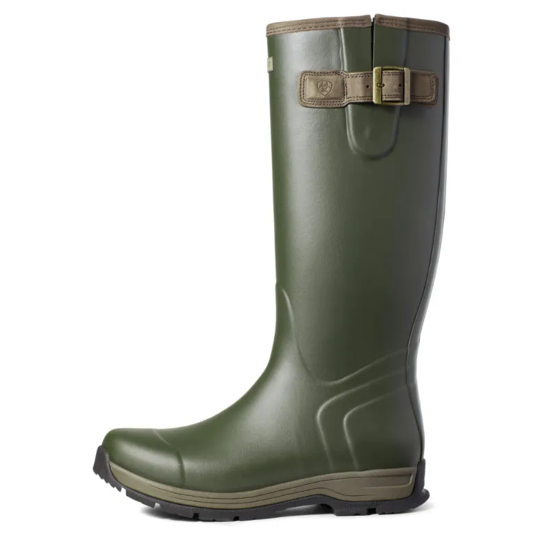 Ariat Burford Mens Wellington Boots - Olive Night