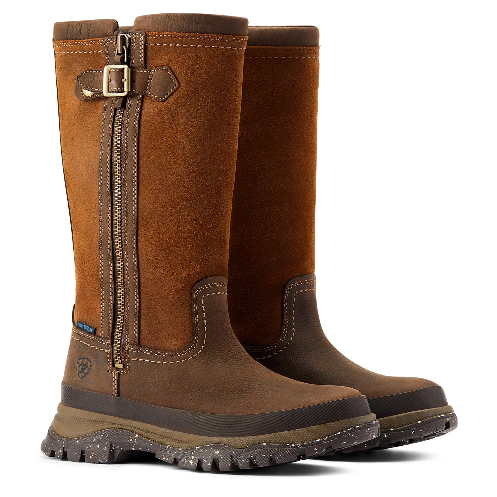 ARIAT Moresby Zip Waterproof Boots - Womens - Java