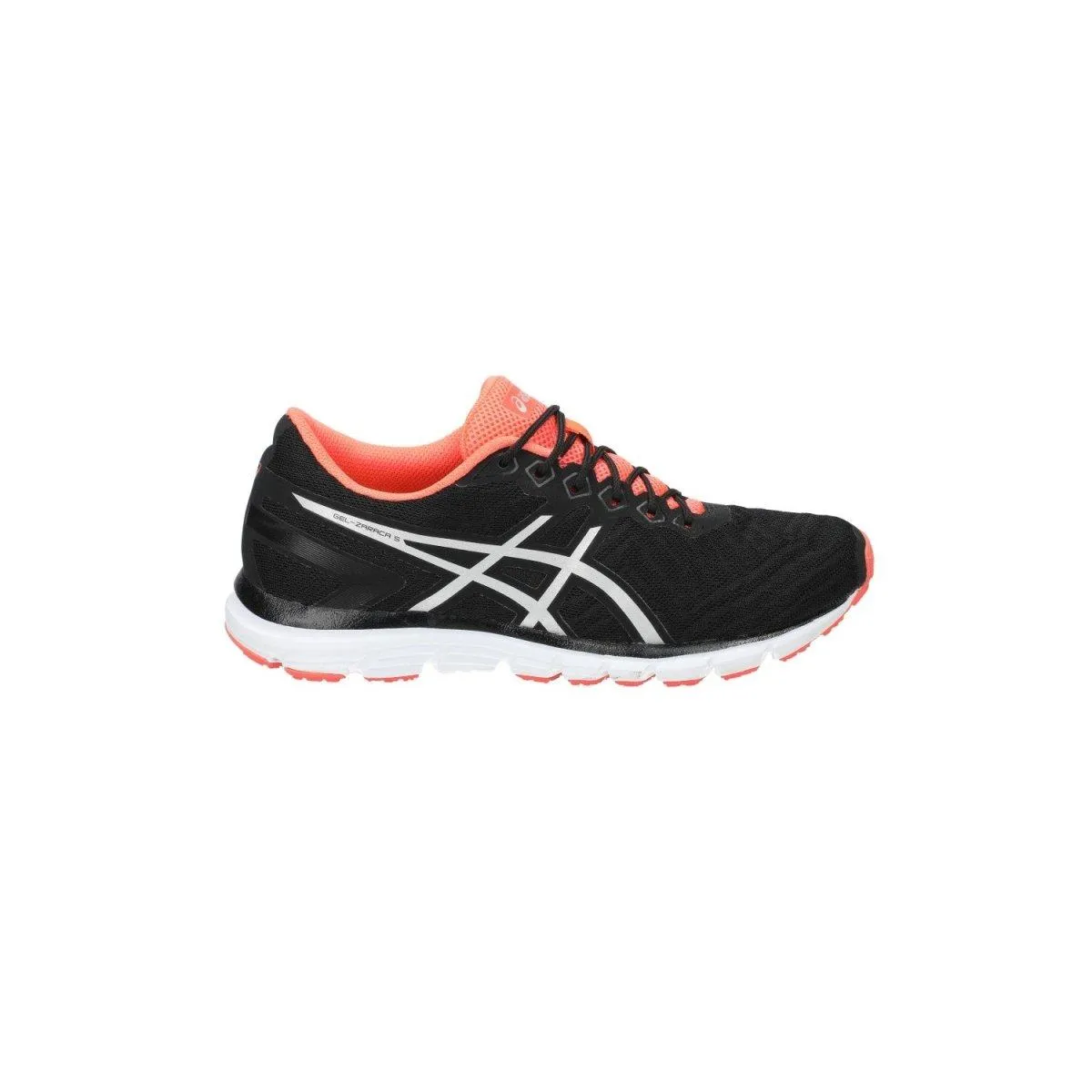 Asics Gelzacara 5 Running Sport Shoes Fabric Black Colour For Women