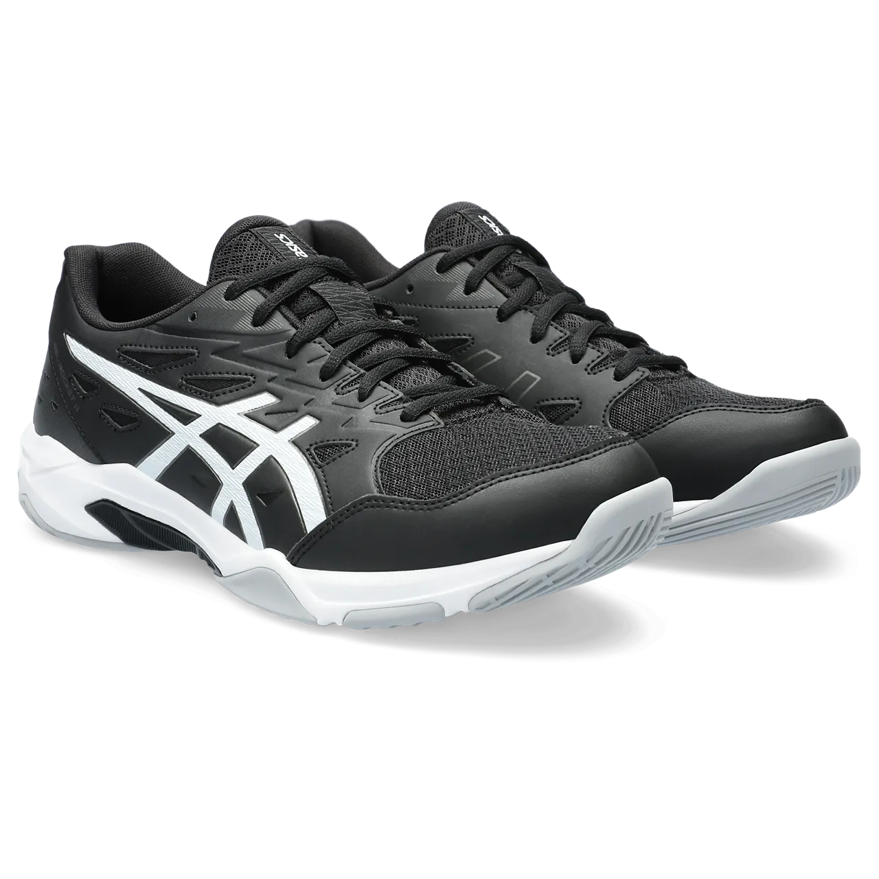 Asics Men's Gel Rocket 11 Indoor Court Shoes Black Gunmetal