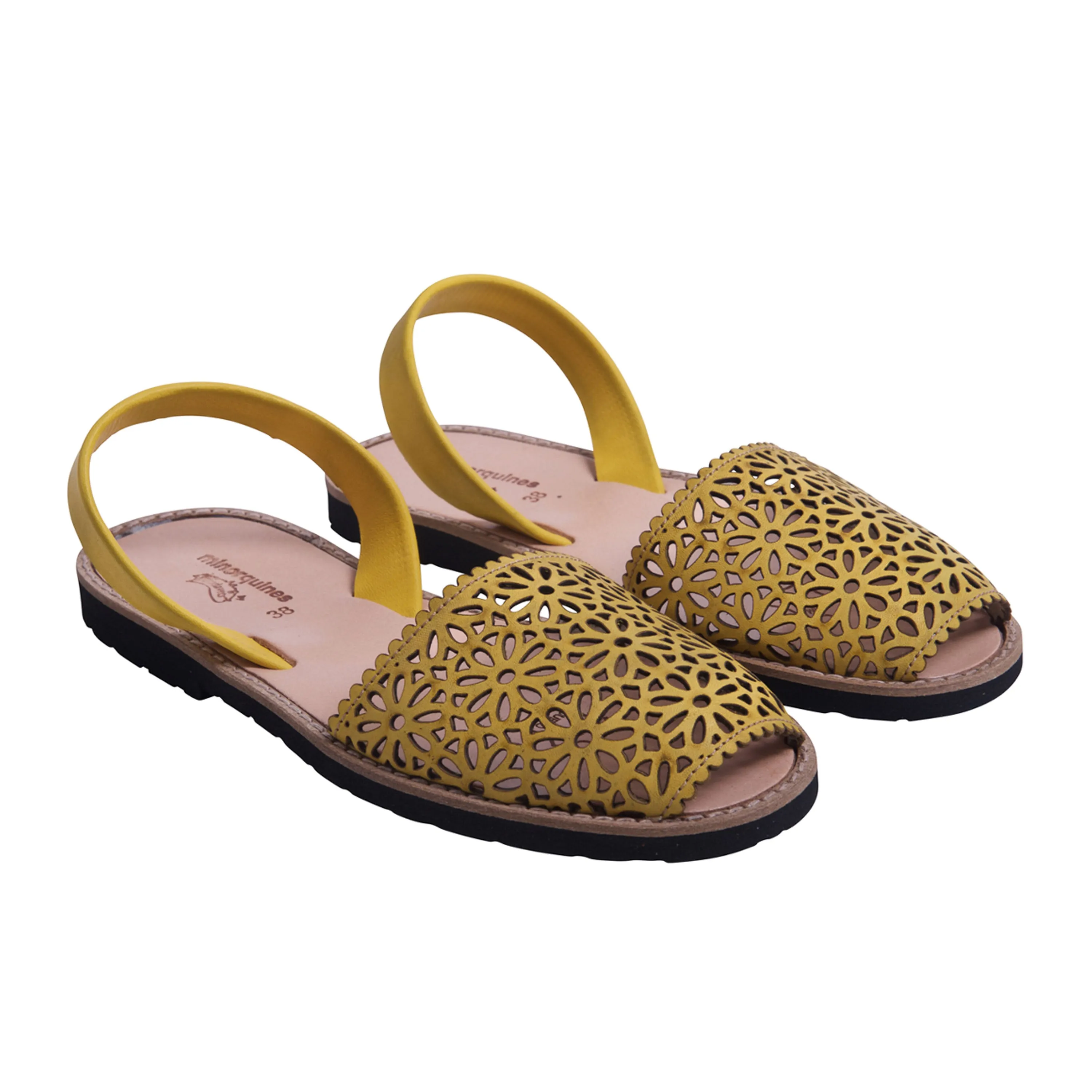 Avarca Moucharabieh Sandals | Yellow