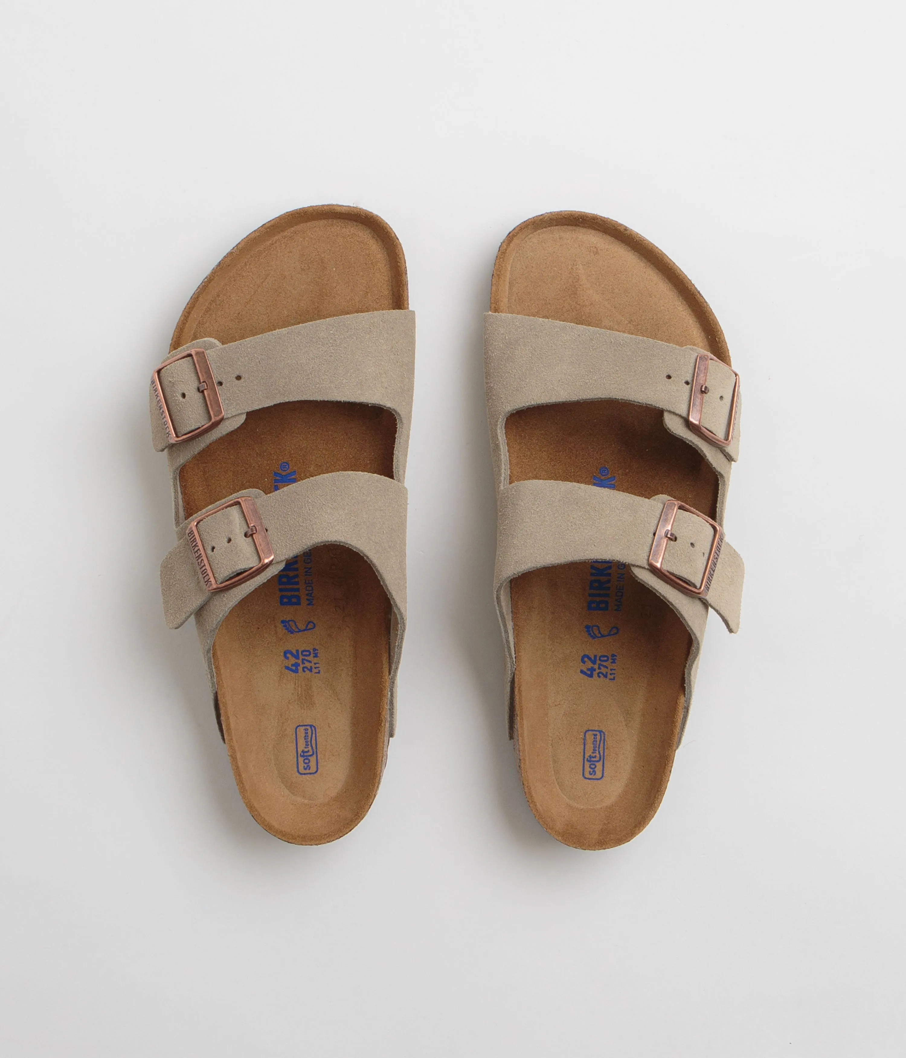 Birkenstock Arizona BS Sandals - Taupe