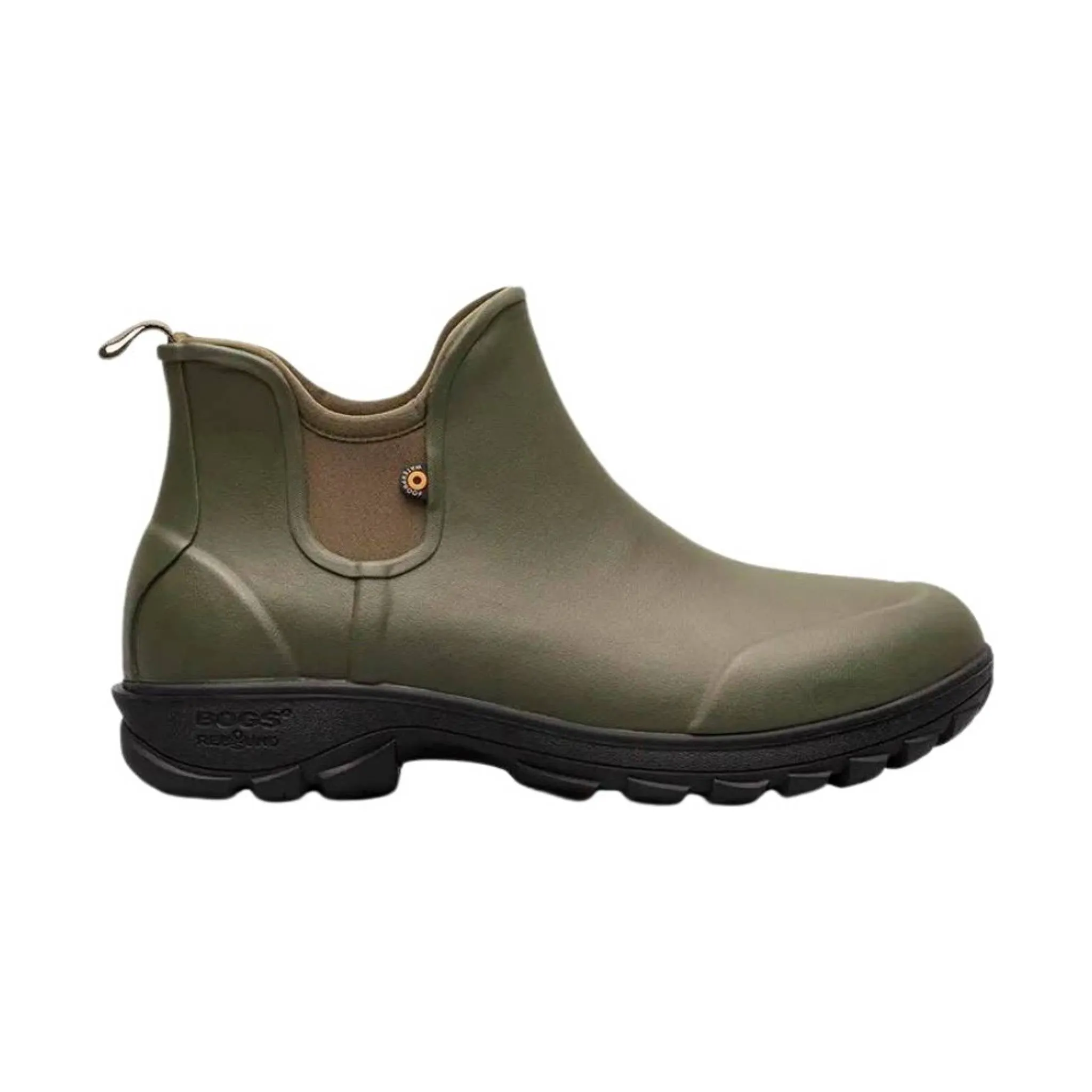 Bogs Men's Sauvie Slip On Rain Boot - Olive Multi