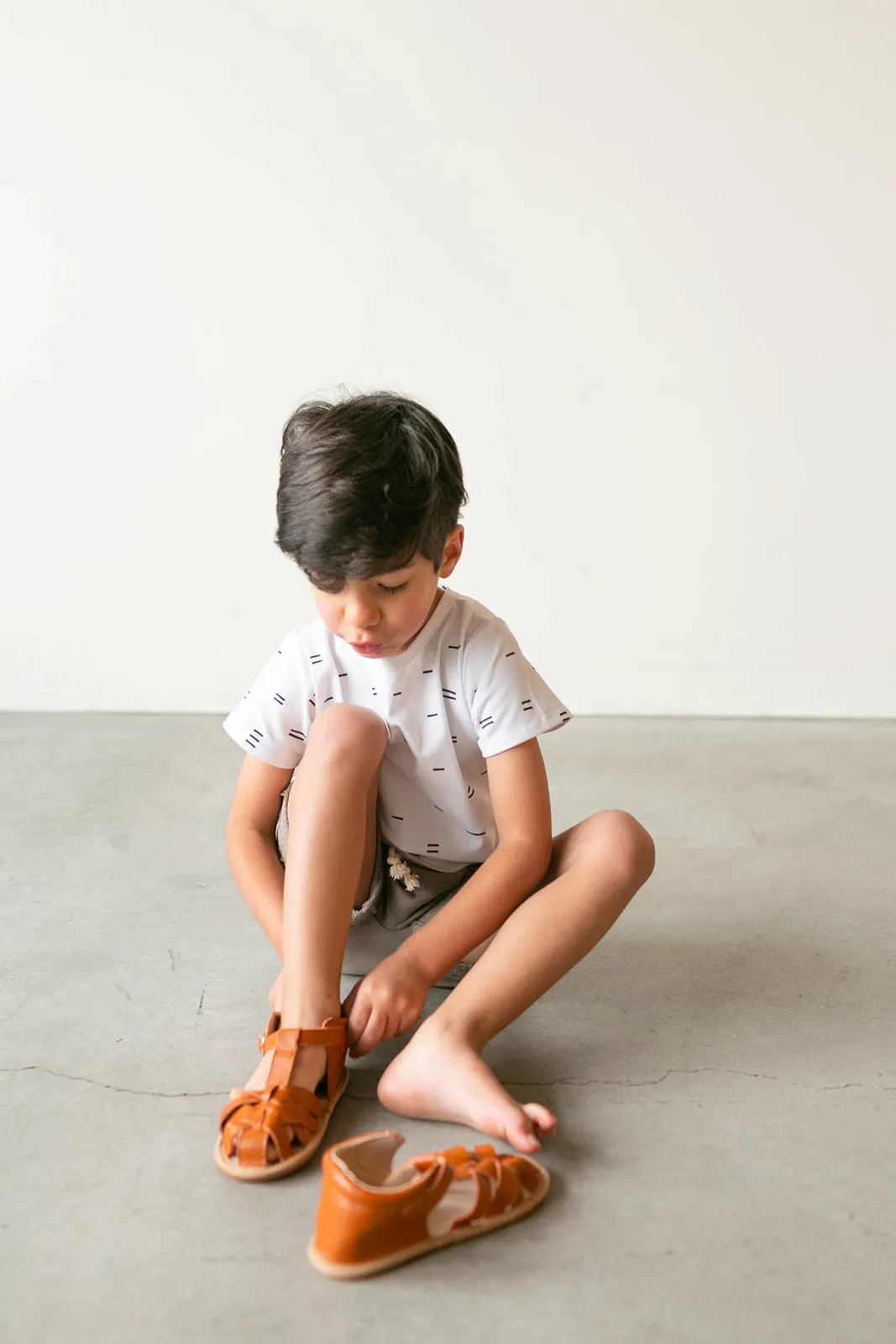 Brown Closed Toe Sandal