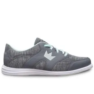 Brunswick Womens Karma Sport Grey Mint Bowling Shoes