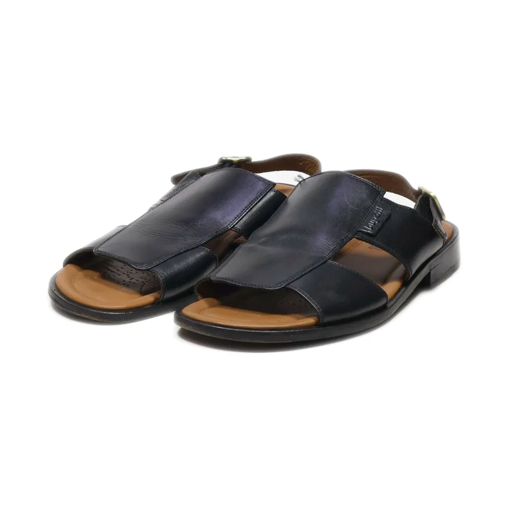 Bugatti Flat Sandals Leather Black Colour For Women