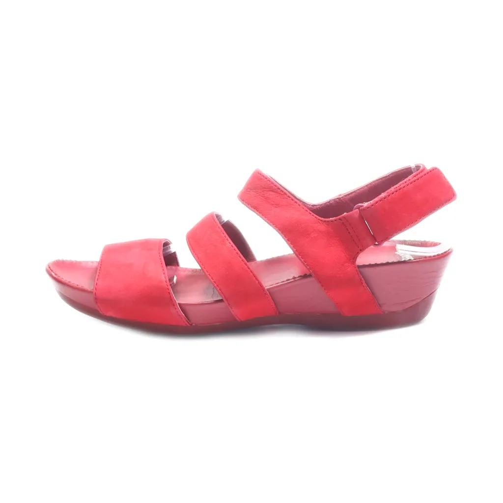 Camper High-Heel Sandals Leather Red Colour For Women