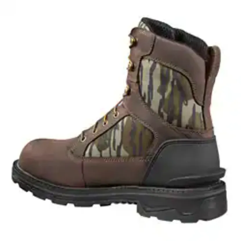 Carhartt Men's Ironwood Camo 8" Soft Toe WP Work Boot -Mossy Oak- FT8002-M