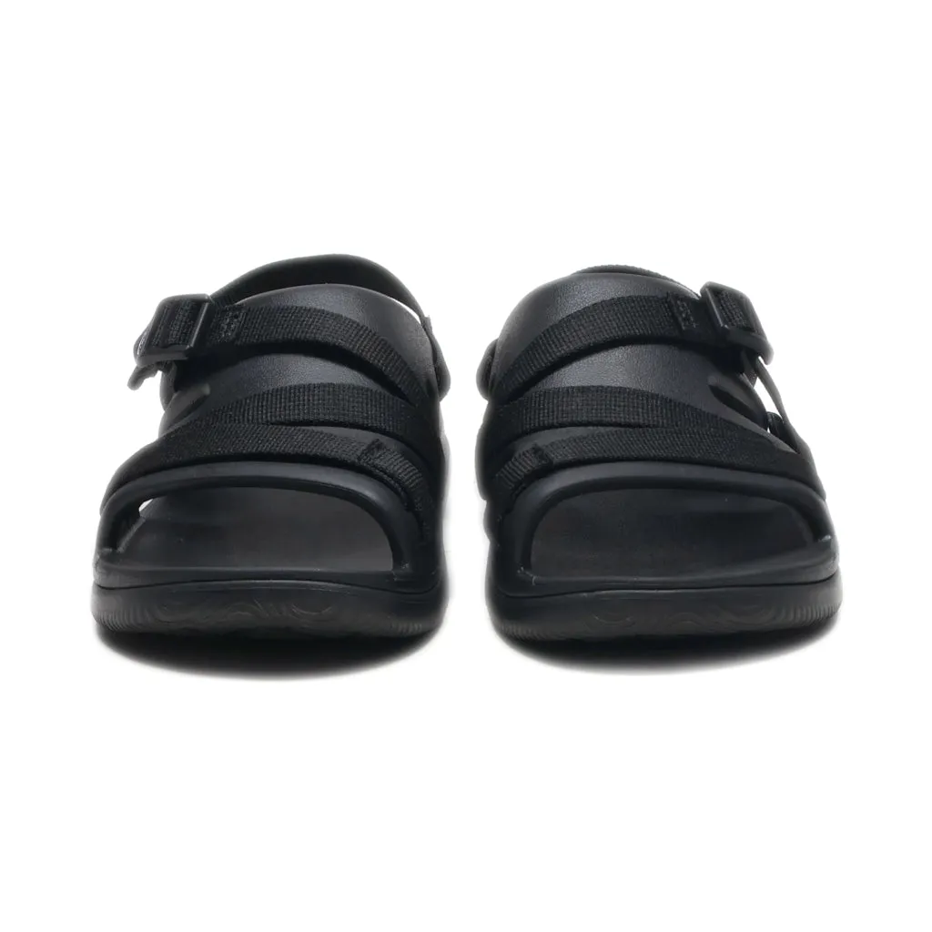 Chaco Chillos Sport Sandals Flat Sandals Rubber Black Colour For Kids