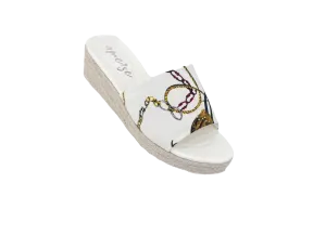 Chain Wedge white