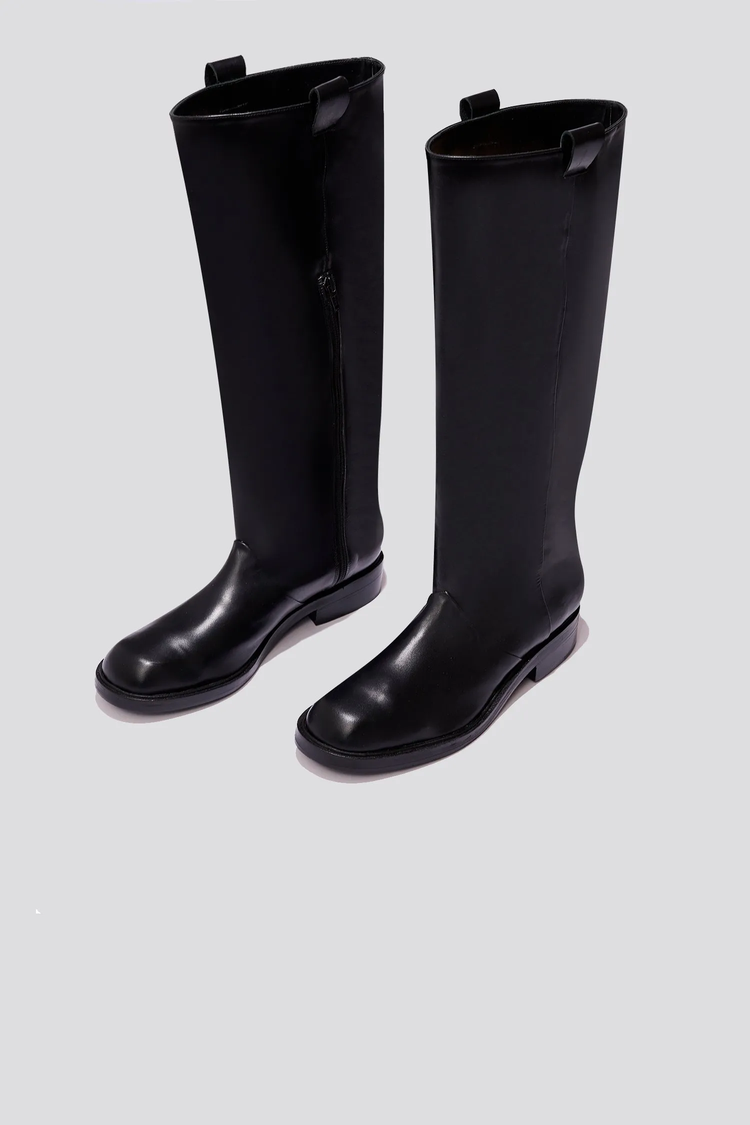 Charly Riding Boot in Black