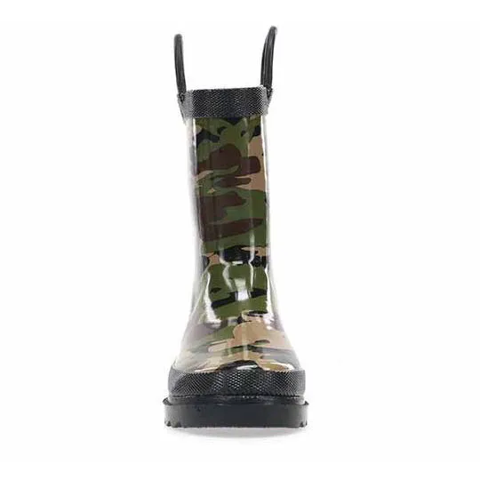 Children's Camo Rain Boots 585