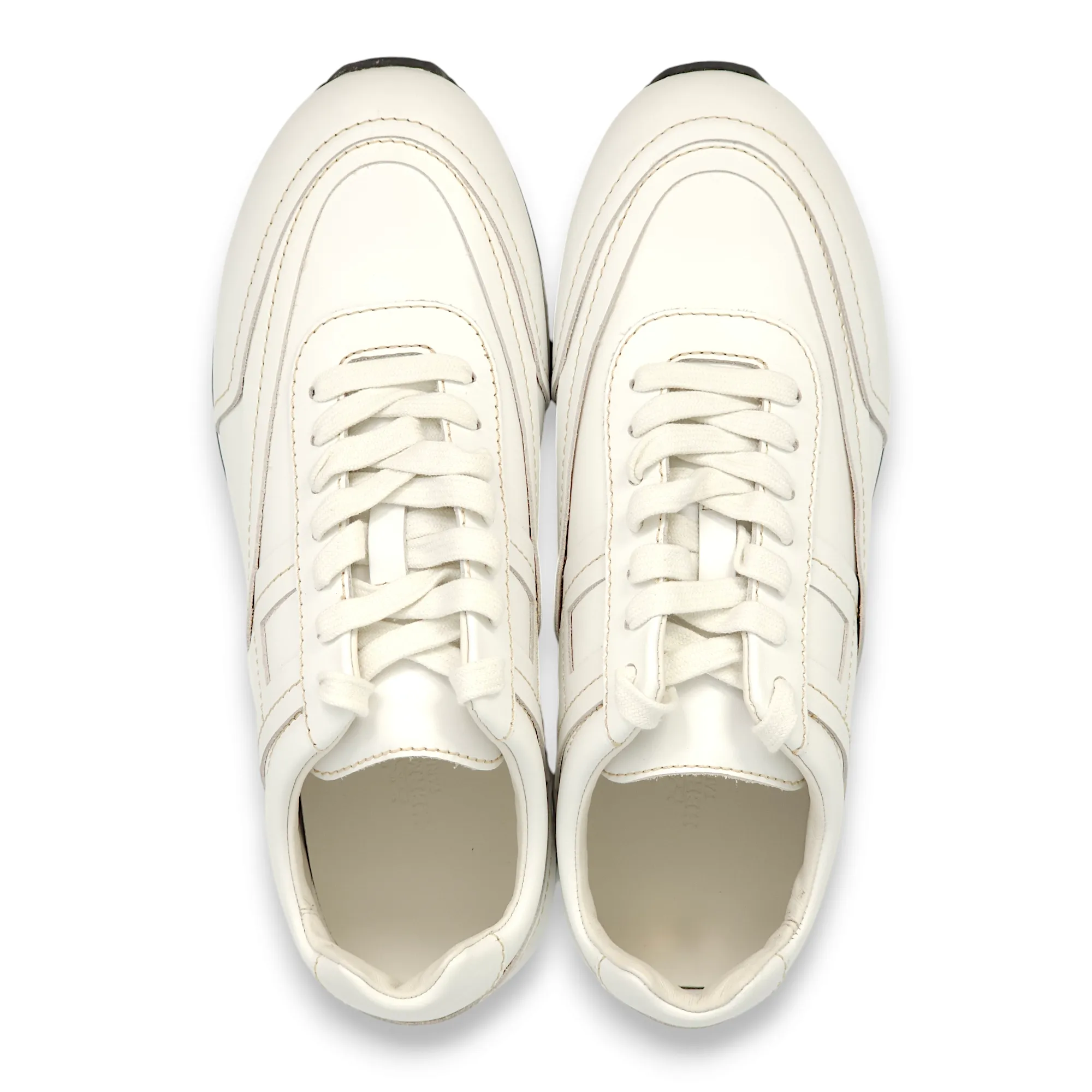 Chris 39 White Sneakers in Calfskin