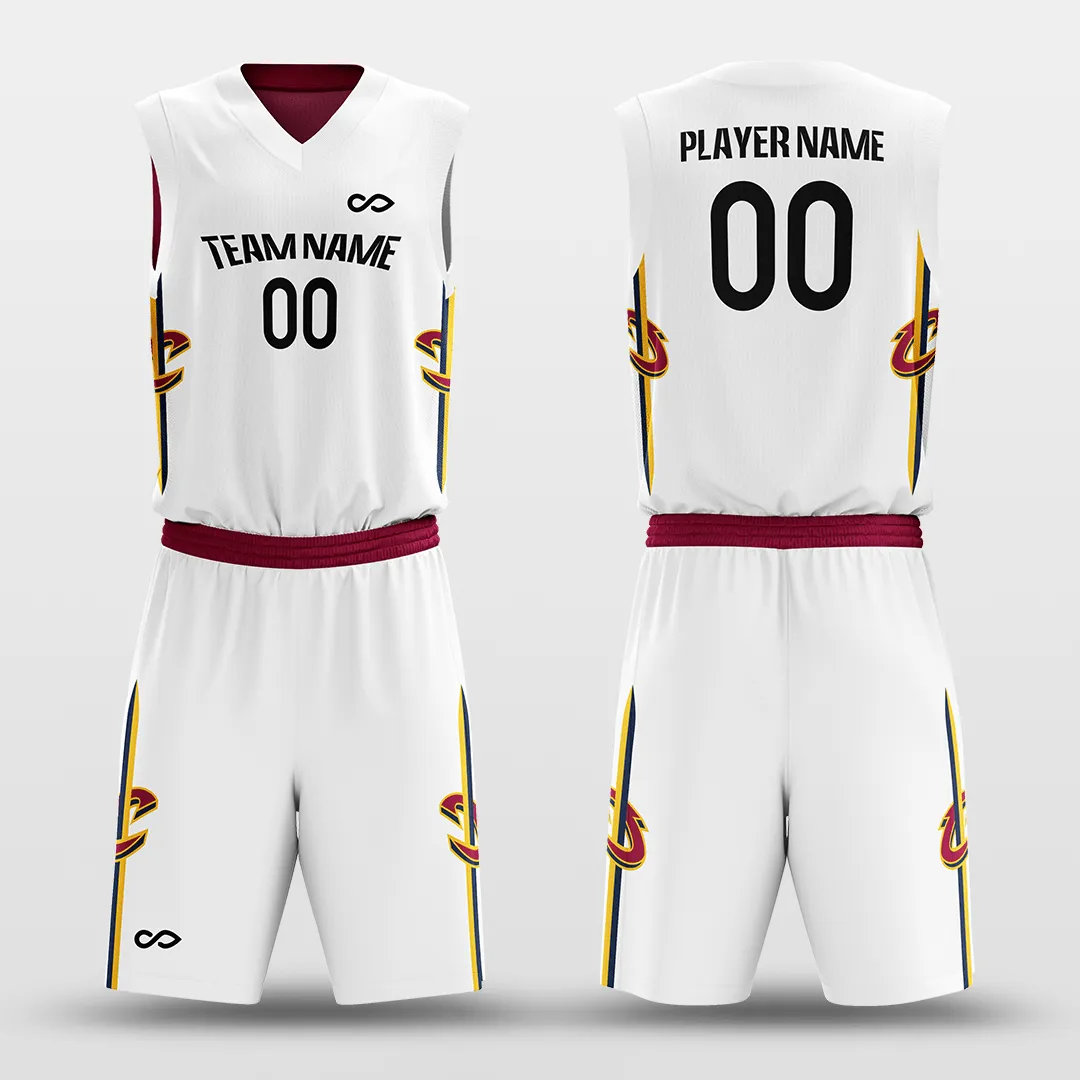 Classic55 - Customized Reversible Sublimated Basketball Set