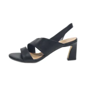 Cole Haan Mid-Heel Sandals Leather Black Colour For Women