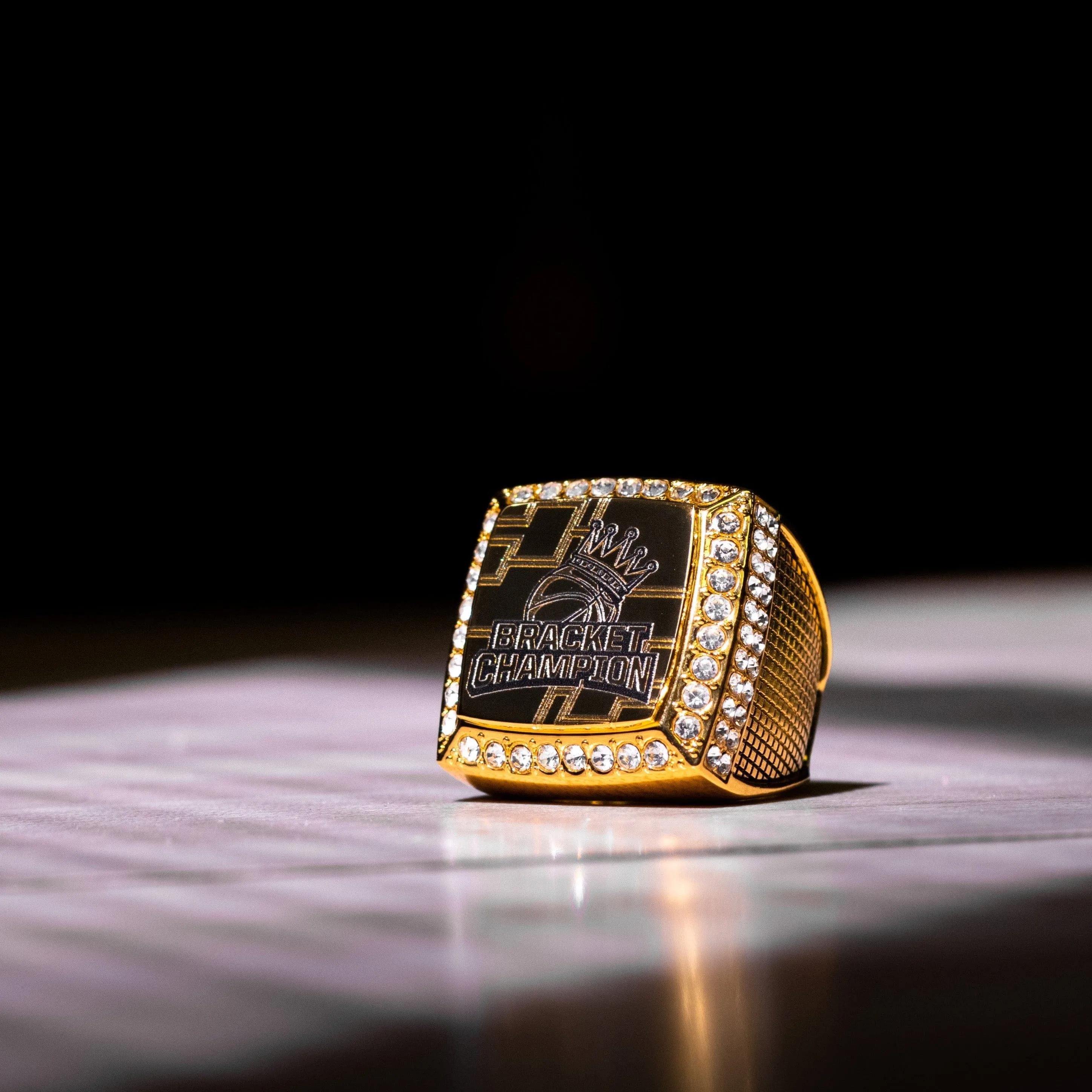 College Basketball Bracket Champion Ring