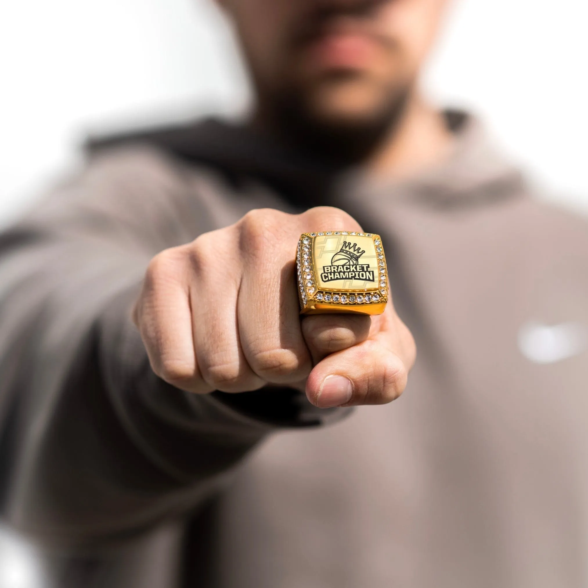 College Basketball Bracket Champion Ring