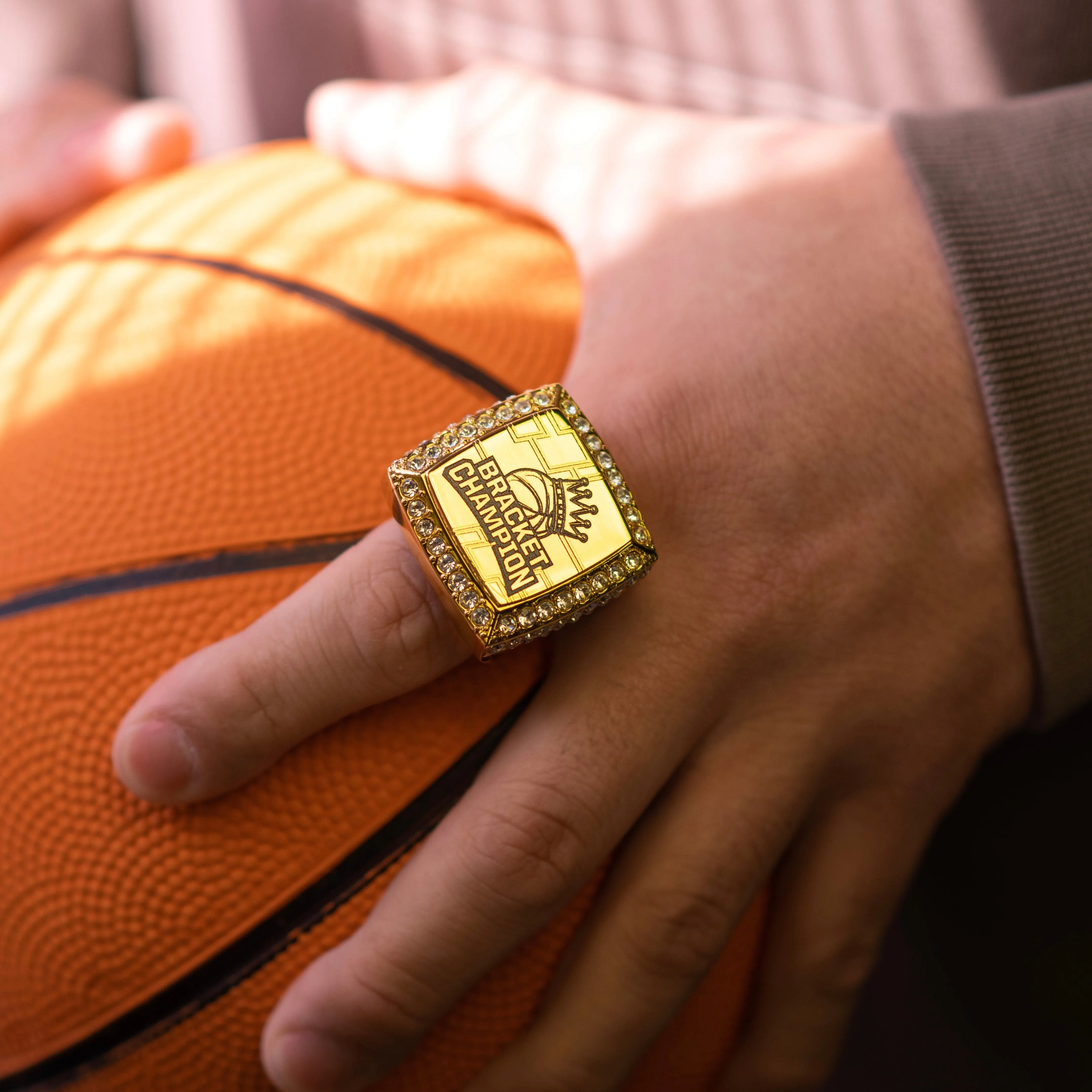 College Basketball Bracket Champion Ring