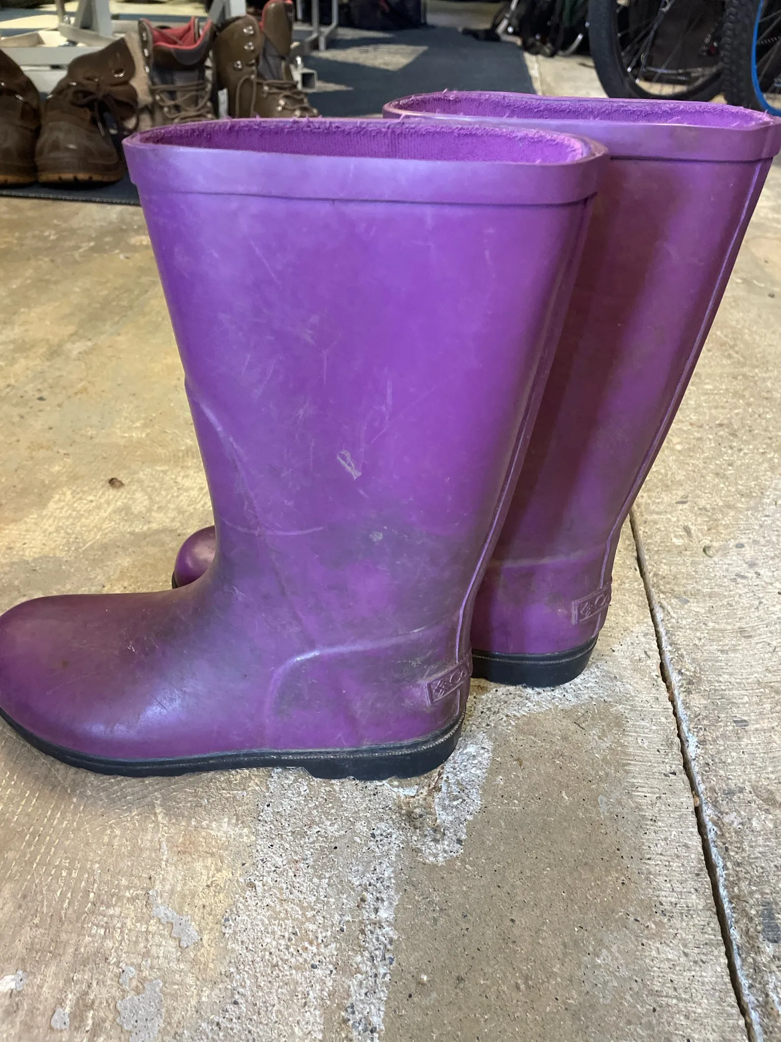 Columbia Rain Boots Girl's 4