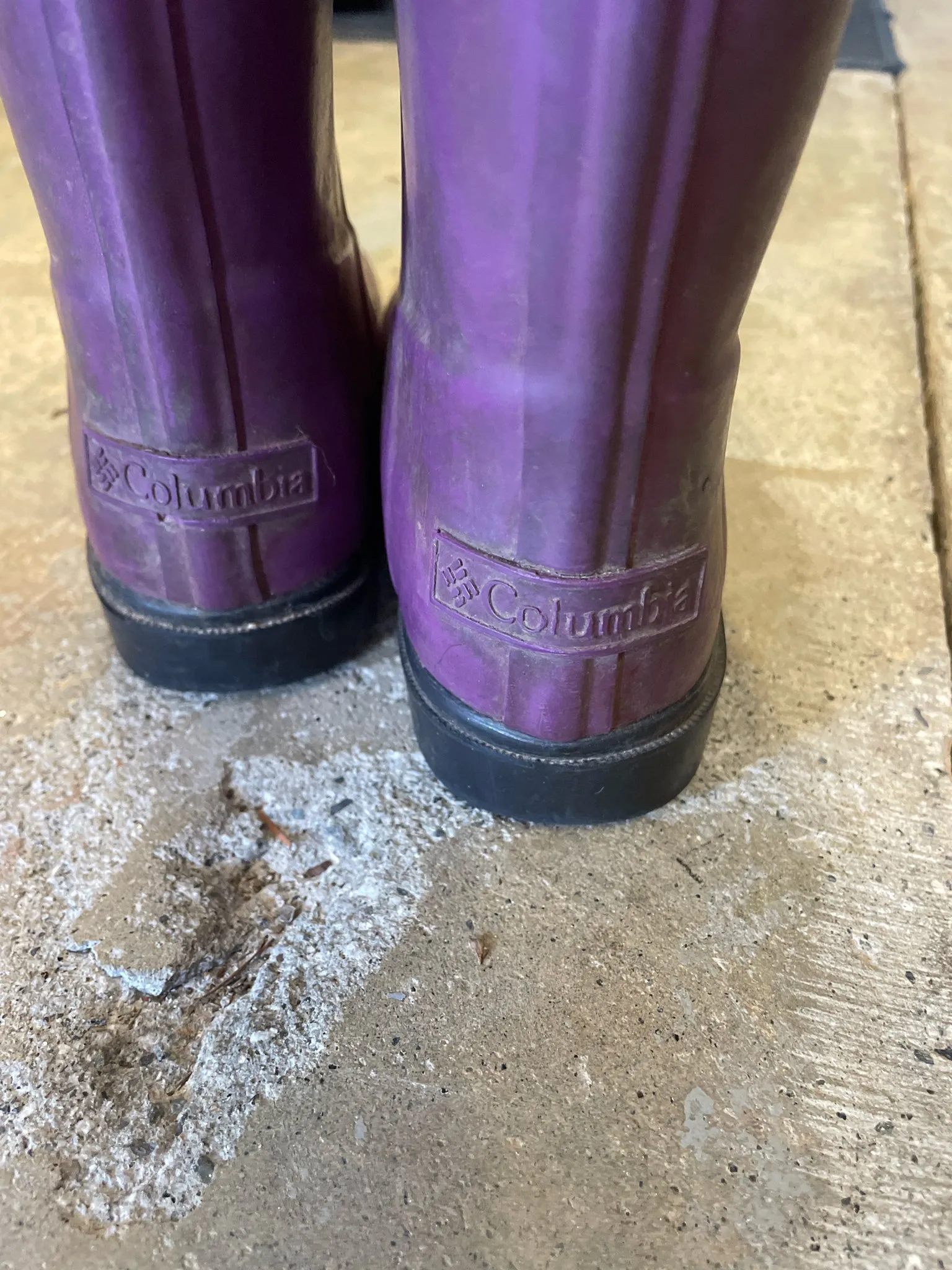 Columbia Rain Boots Girl's 4