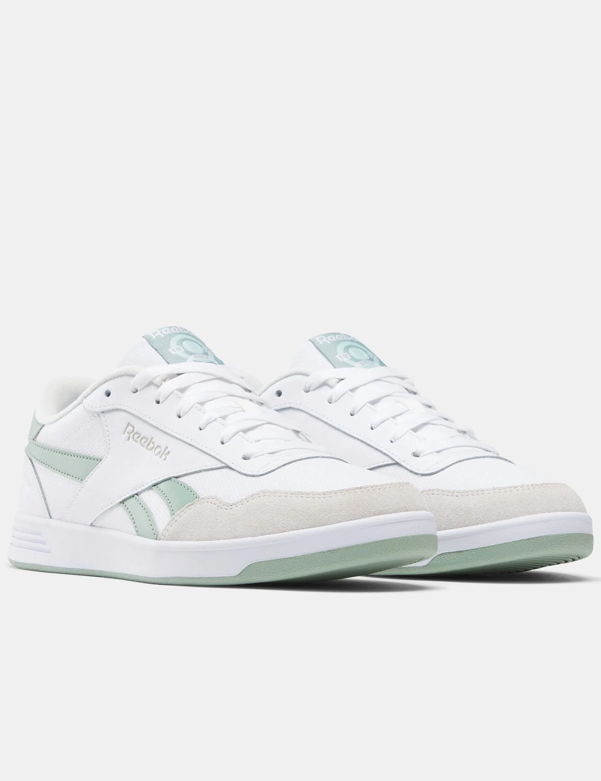 Court Advance Shoes - White/Hybrid Green/Barely Grey