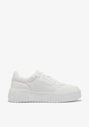 Court Basic Mesh Full White