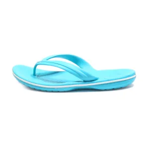 Crocs Flat Sandals Eva Blue Colour For Women