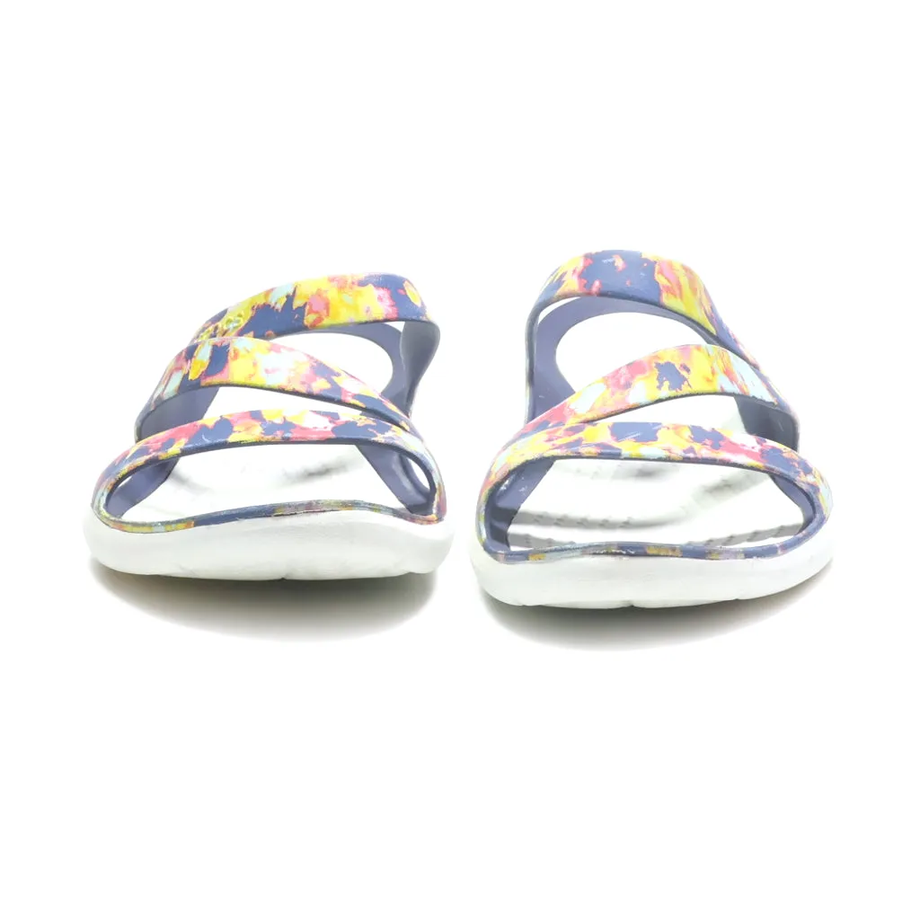 Crocs Flat Sandals Eva Multicolour Colour For Women