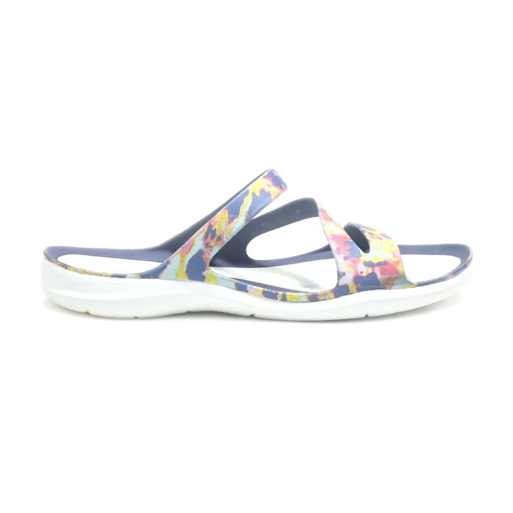 Crocs Flat Sandals Eva Multicolour Colour For Women