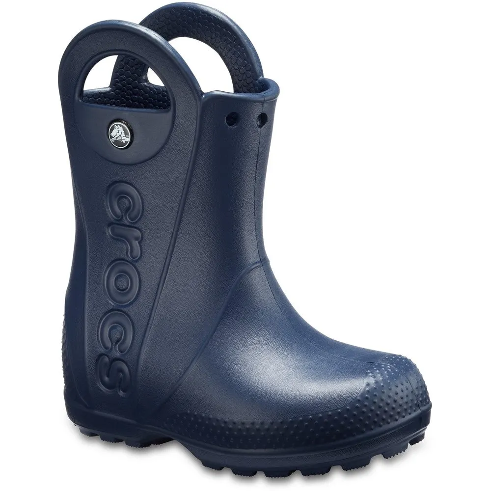 Crocs Handle It Navy Rain Welly Boot