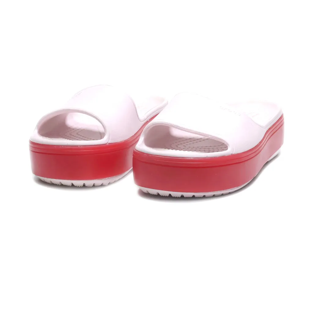 Crocs Platform Sandals Eva Pink Colour For Women