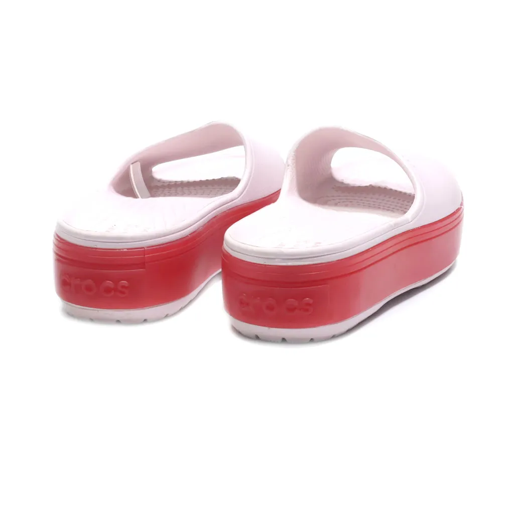 Crocs Platform Sandals Eva Pink Colour For Women